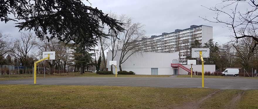 L'actuel plateau « Schoenacker », rue Jules Verne.