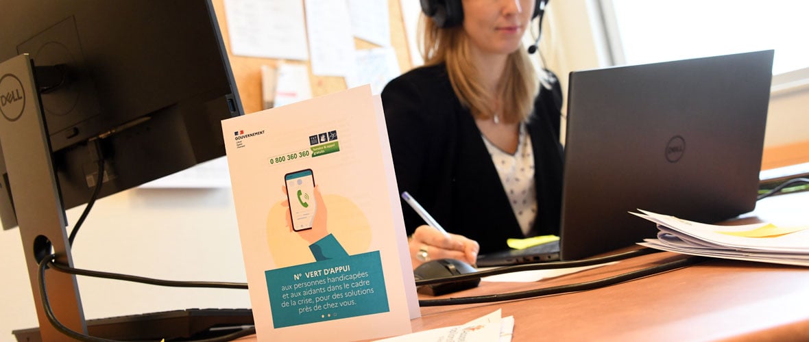 Covid : Un n° vert pour les personnes handicapées et leurs aidants