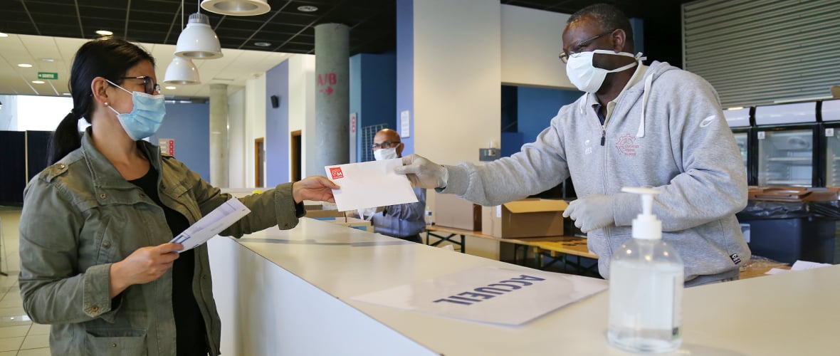 Distribution de masques : dernière ligne droite