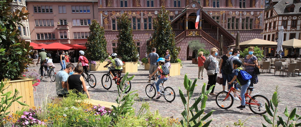 Le Jardin éphémère prend ses quartiers place de la Réunion