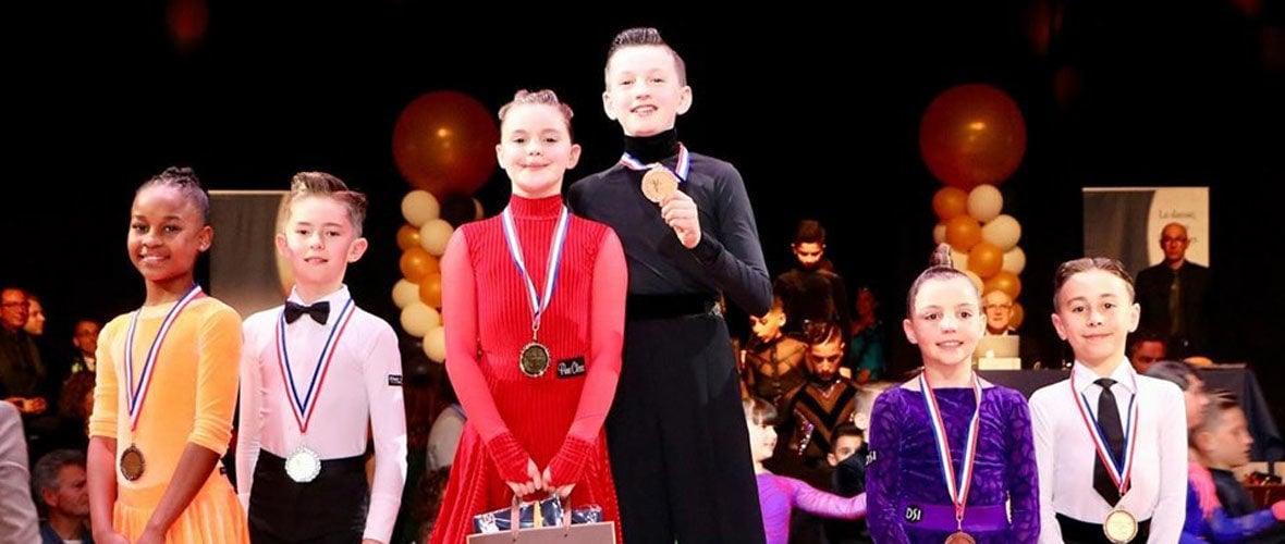 Moins de 12 ans et champions de France de danses latines !
