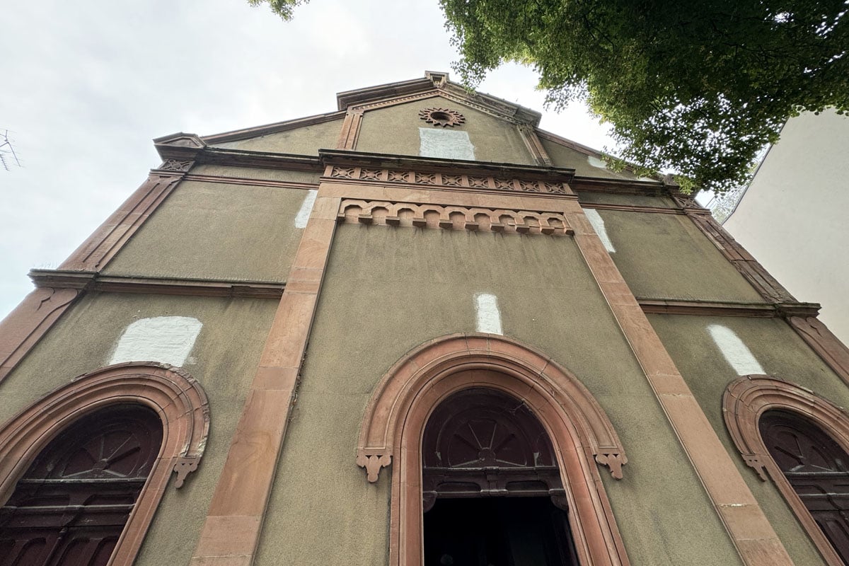 L'ancienne synagogue de Dornach en images...