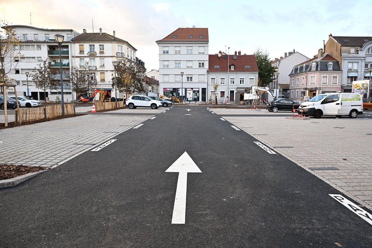 Le parking Traîneau, rénové, sera payant (1€ de l'heure) à partir du lundi 3 novembre, pour favoriser la rotation des véhicules.