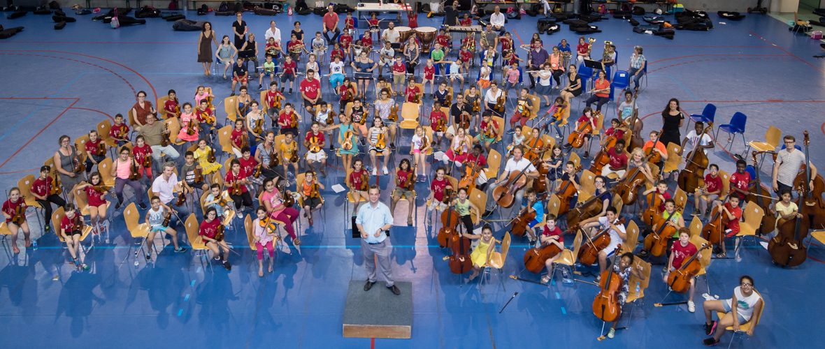 Premier concert grand public pour les jeunes musiciens de Démos