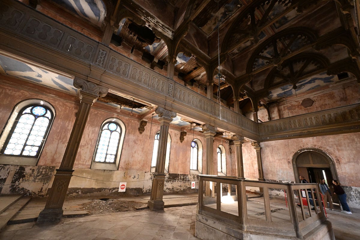 L'ancienne synagogue de Dornach en images...