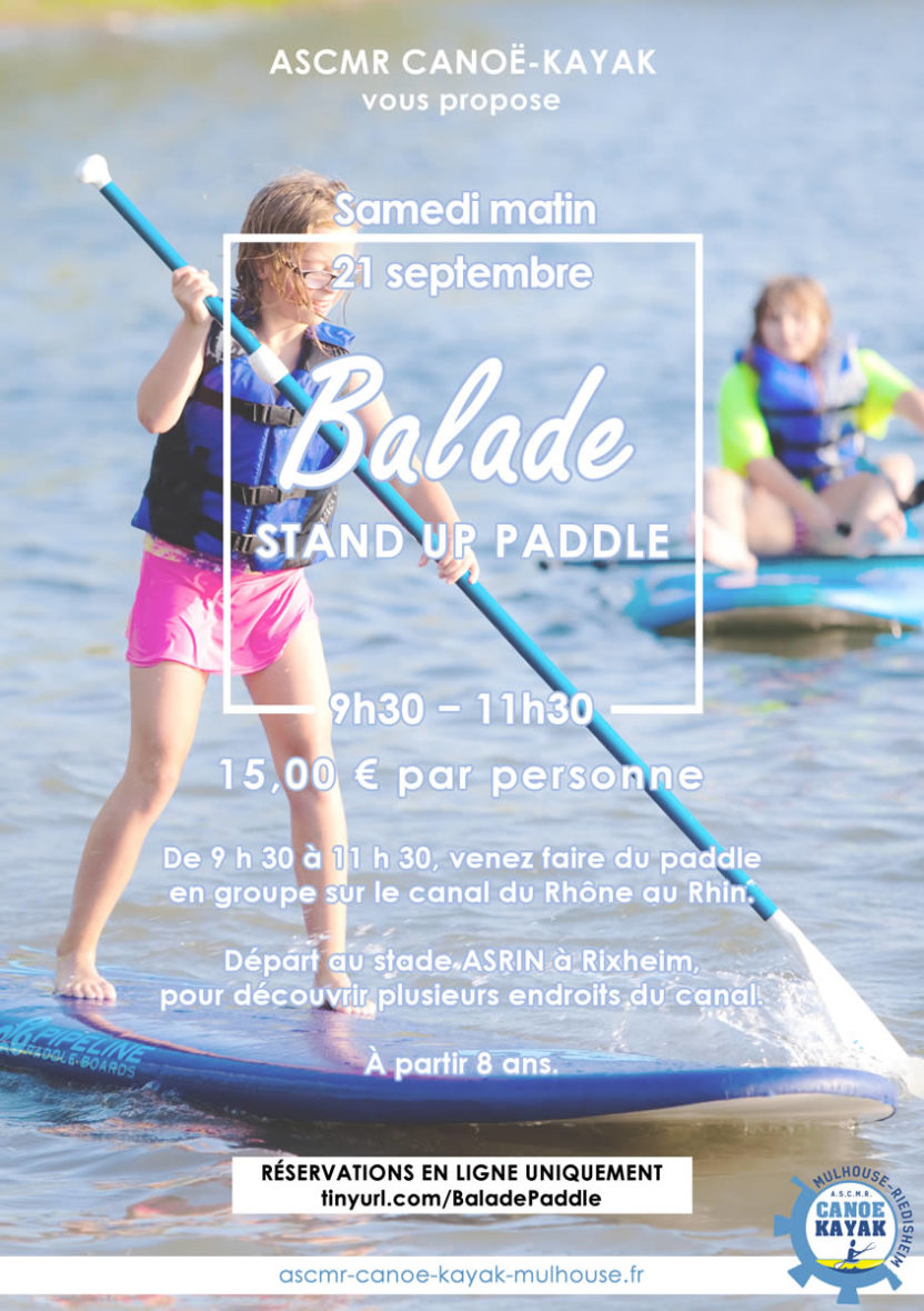 Balade en paddle