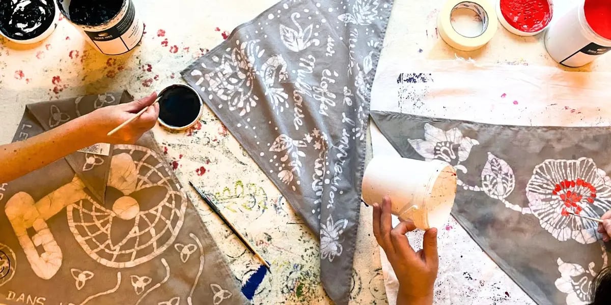 Le batik, c’est magique !