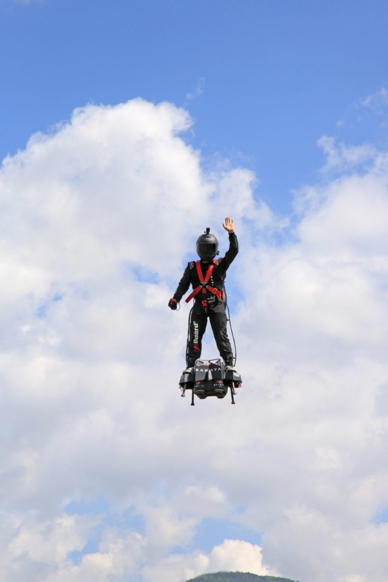 Franky Zapata, l’homme volant