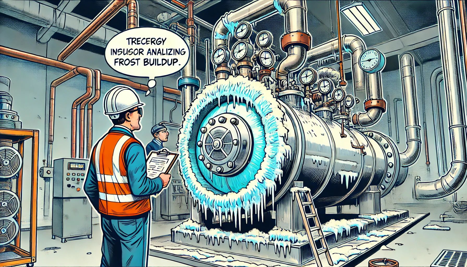 Échange avec un industriel : problème de givre sur un groupe froid NH3