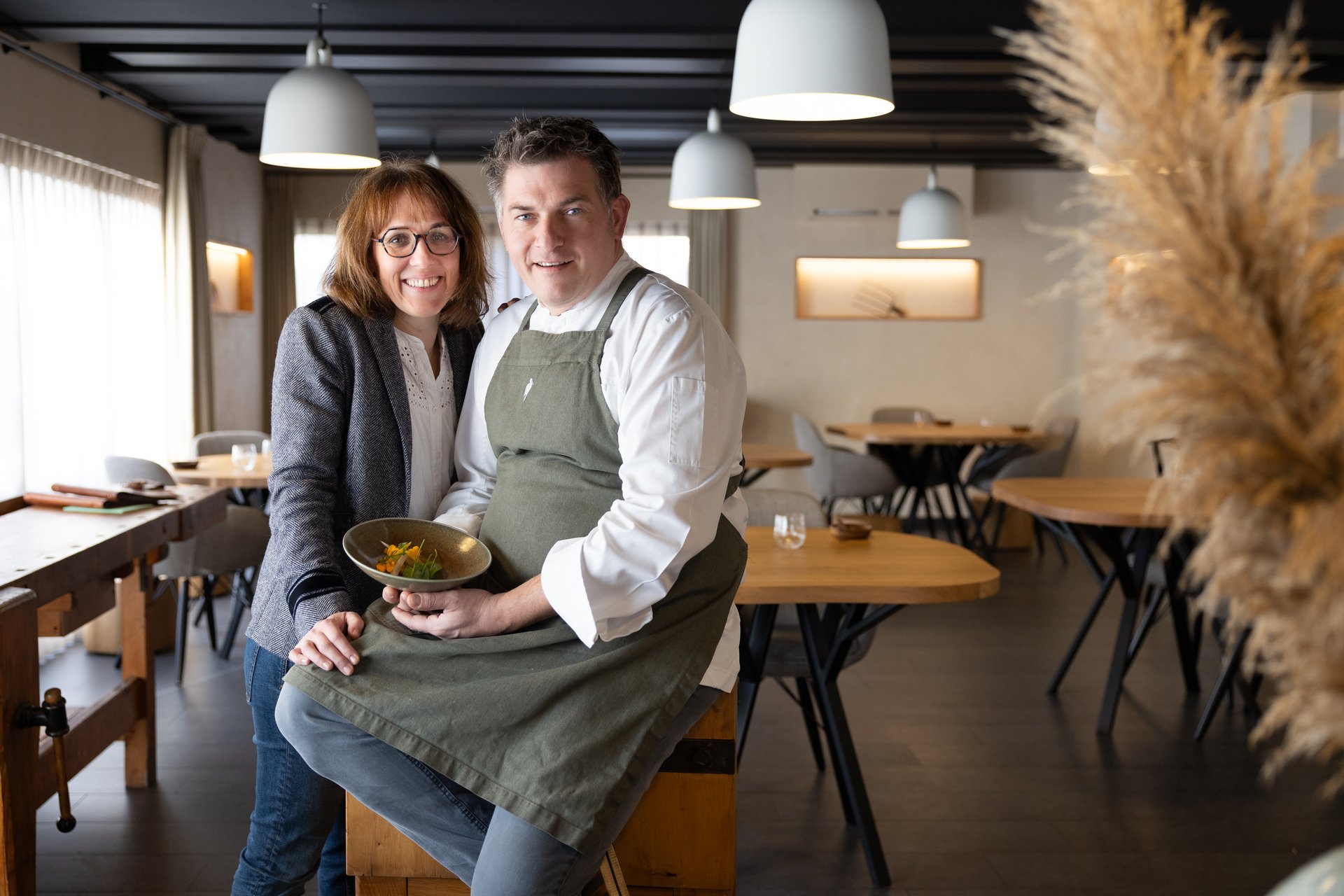 RESTAURANT ALCHÉMILLE : Au four et au jardin