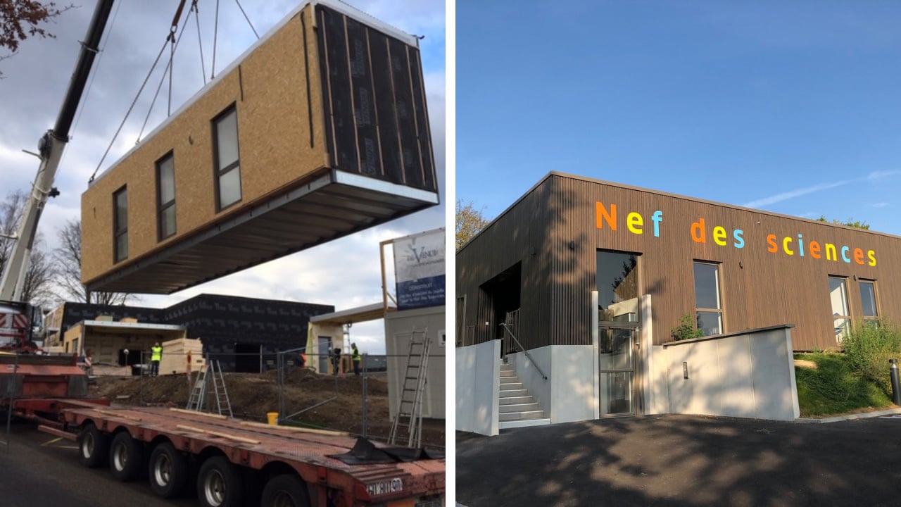 DE VINCI CONCEPTS MODULAIRES : L’alternative au béton