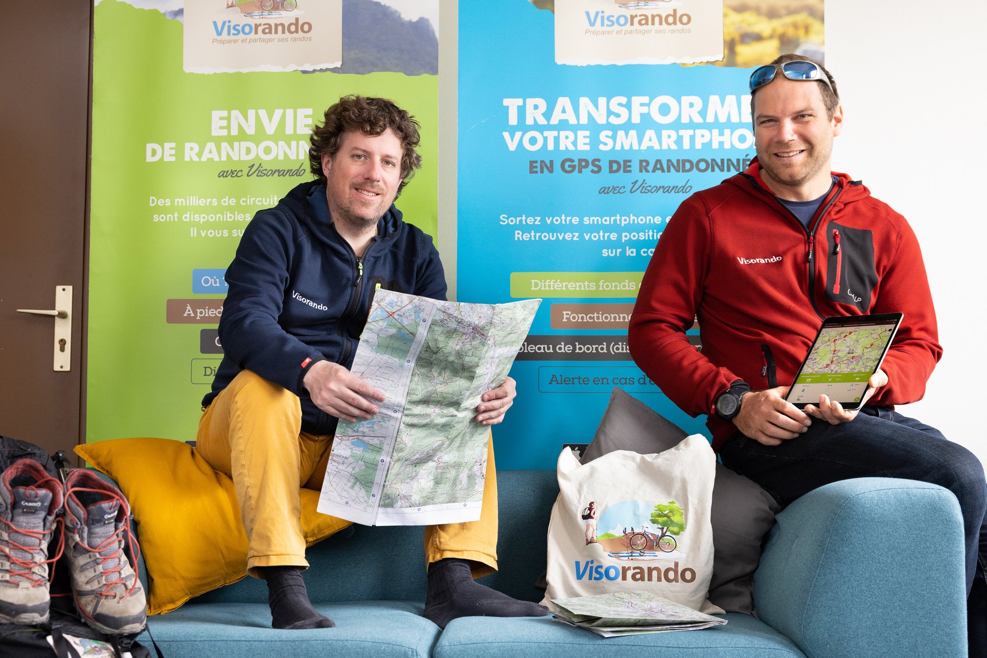 VISORANDO : Une application collaborative pour les randonneurs