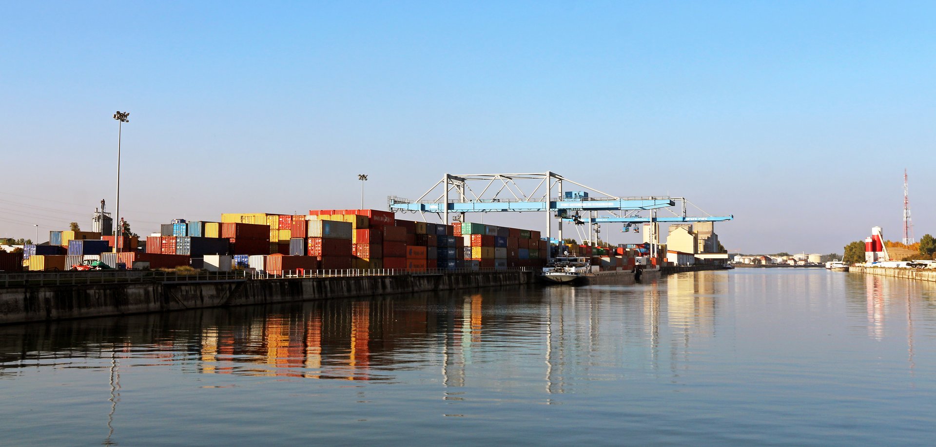 Les ports rhénans, leviers du développement économique de l’Alsace