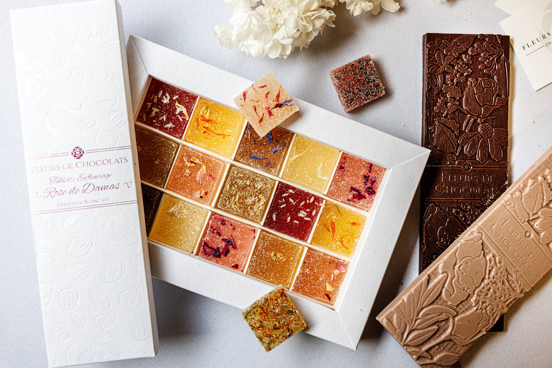 Fleurs de Chocolats : délicatesse florale