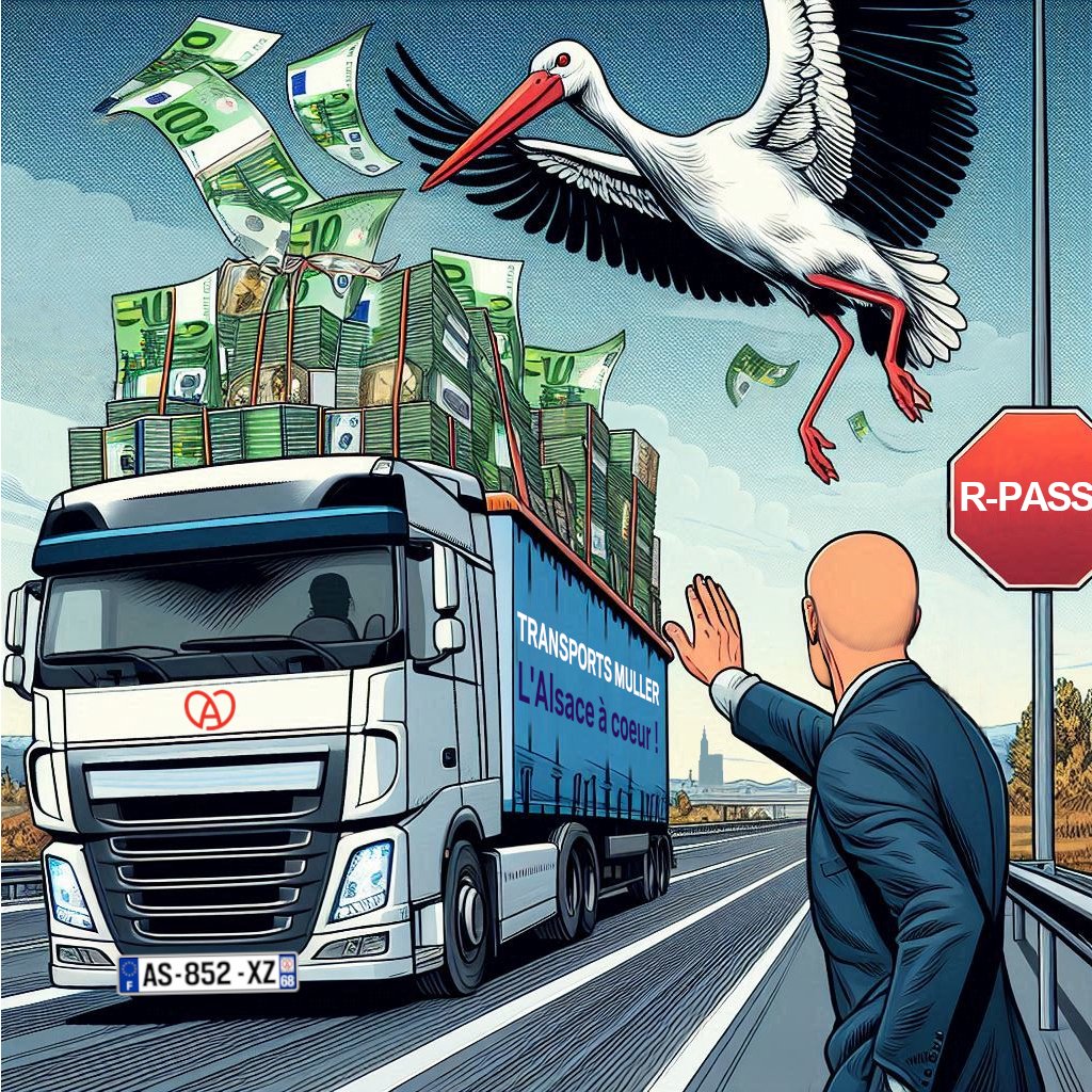 Transport routier : la FNTR Grand Est alerte sur l’impact des futures taxes poids lourds