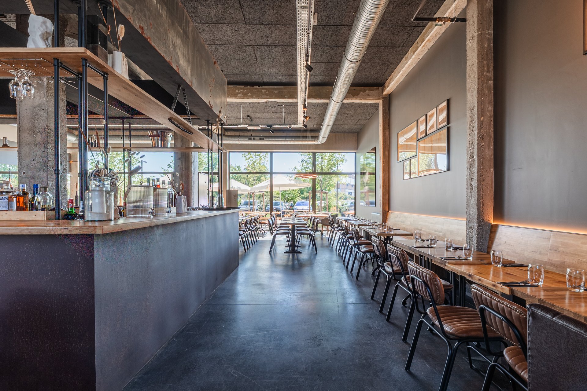 La presse : une brasserie qui imprime son style