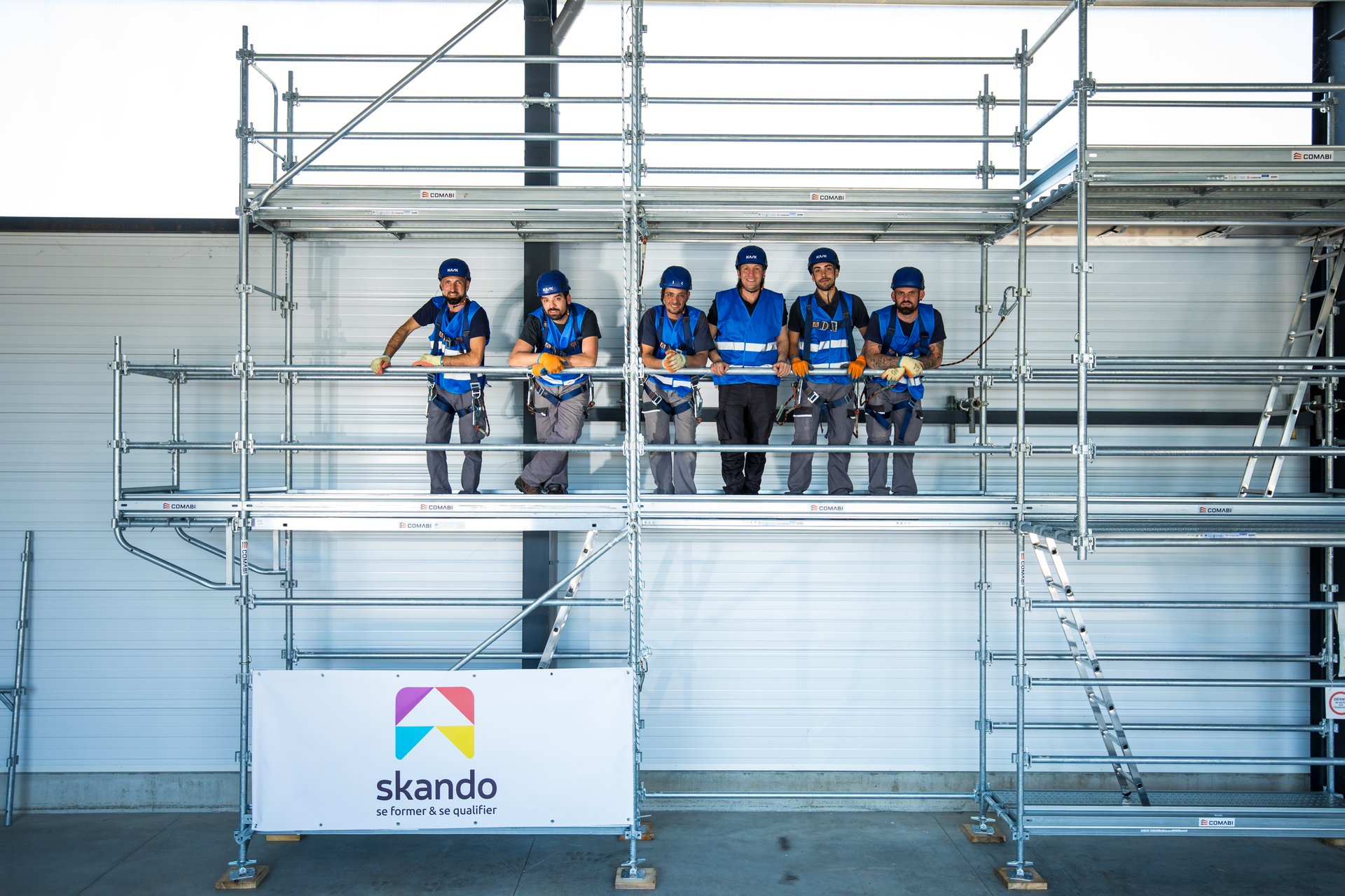 Skando : les échafaudeurs ont enfin leur école