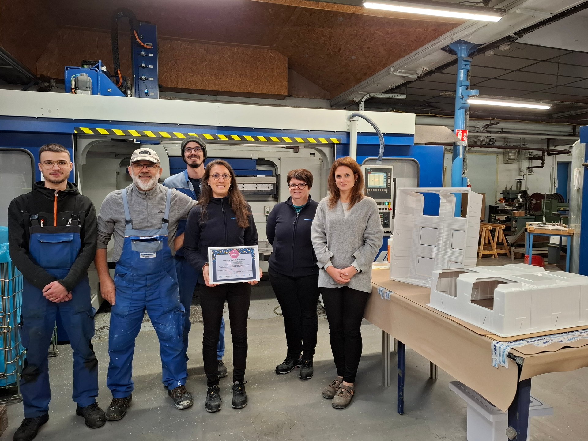Emairel : profession thermoformeur