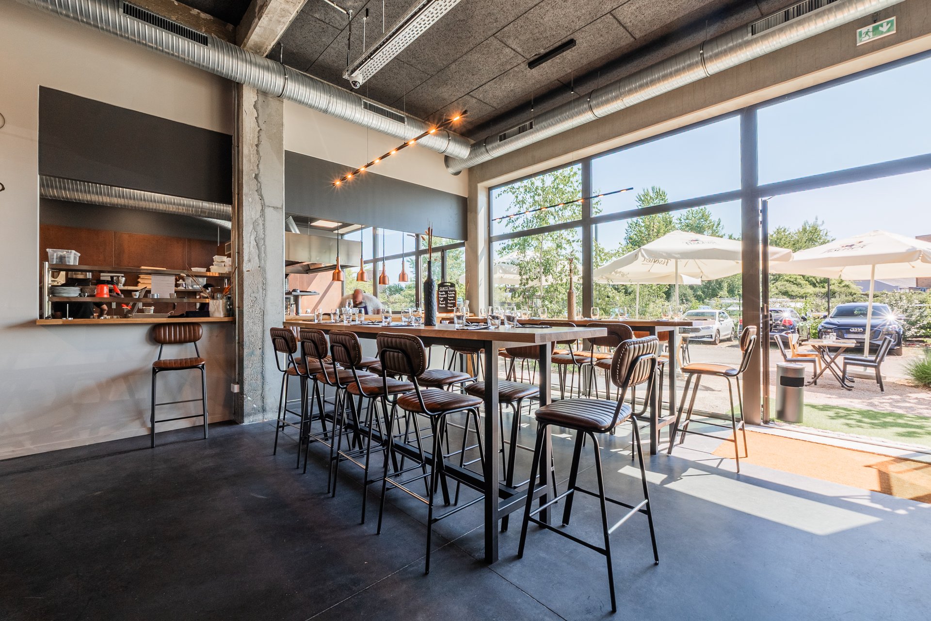 La presse : une brasserie qui imprime son style
