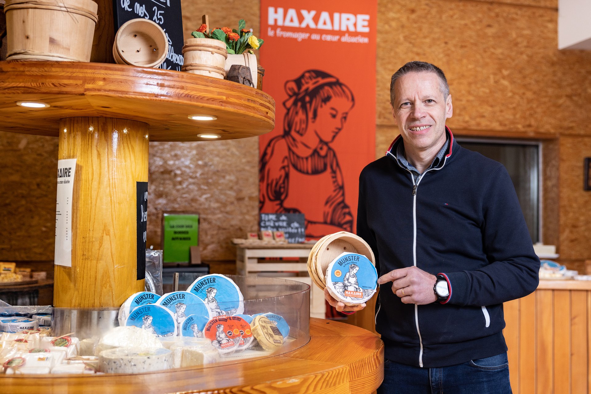 FROMAGERIE HAXAIRE : Toute la tradition du munster