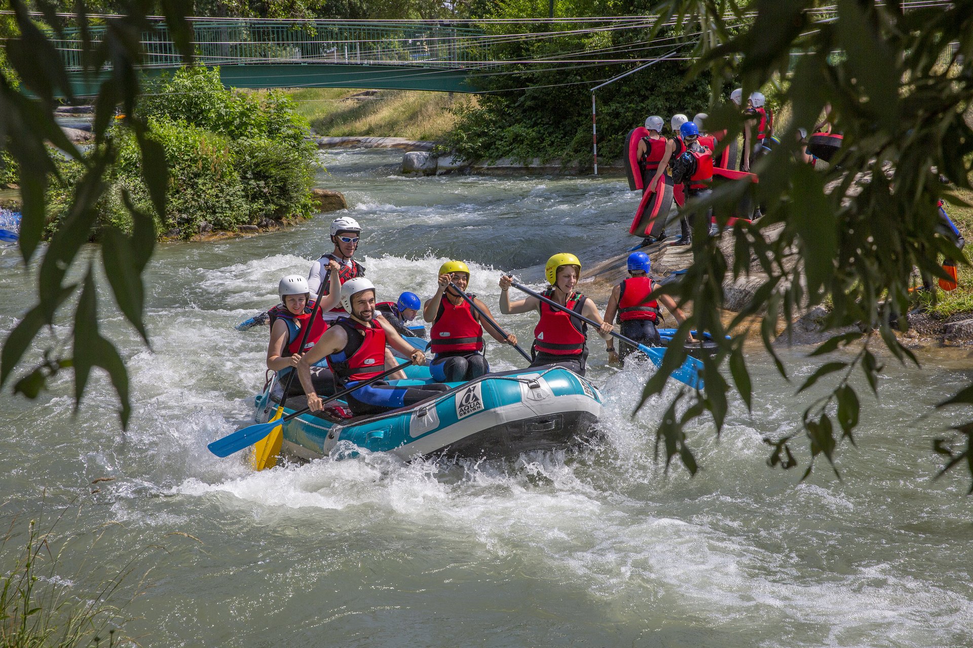 PARC DES EAUX VIVES : Sensations fortes