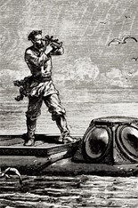 Capitaine Nemo, personnage créé par Jules Verne dans 20 000 lieues sous les mers.