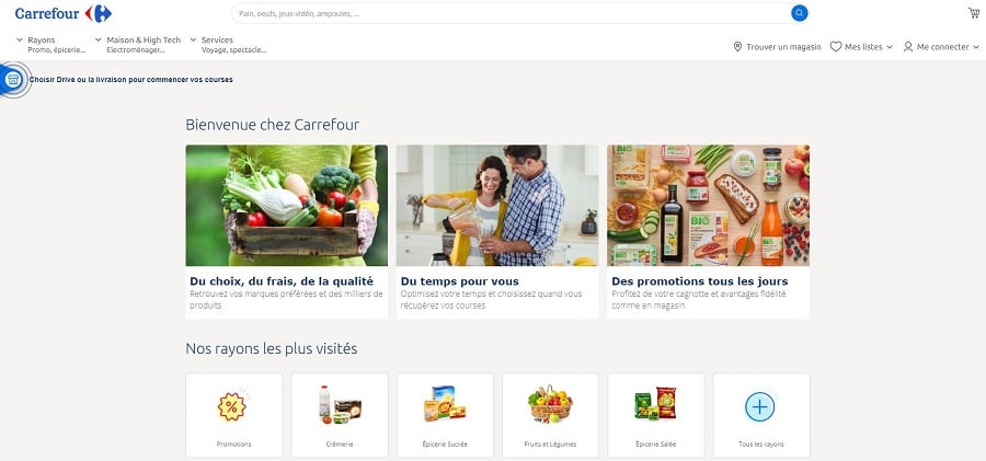 Carrefour, qui travaille avec Mirakl déjà dans huit pays, annonce étendre à la France cette collaboration. Le groupe qui dispose déjà de marketplaces dans six pays et vise la sortie de nouveaux services en France dans l’année à venir.