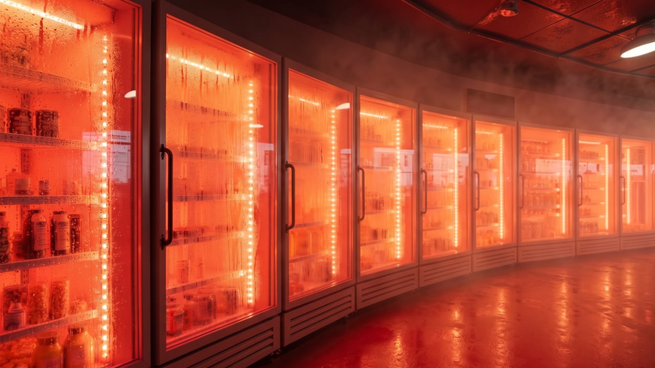 Des frigos réglés à 50 °C dans des centaines de supermarchés