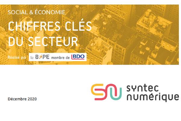 Bilan 2020 du Syntec Numérique : le secteur a moins souffert que prévu