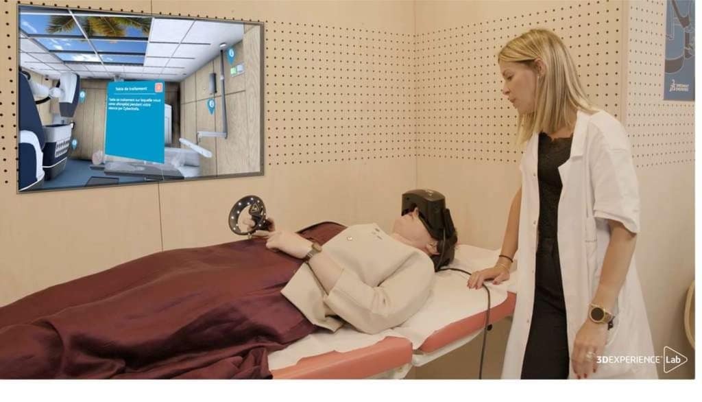 Première salle de radiothérapie virtuelle