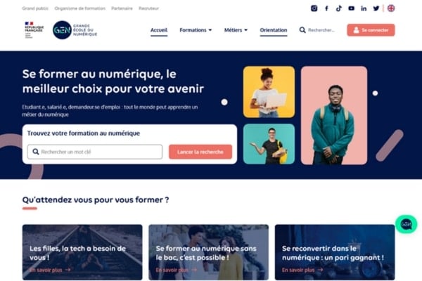 La GEN présente son nouveau portail dédié à l’orientation vers les métiers du numérique