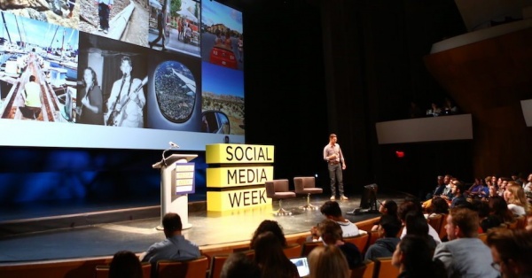 Keynote d’ouverture par Jim Squires lors de la Social Media Week 2016 de Los Angeles