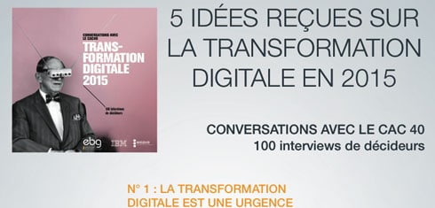 Infographie - 5 idées reçues sur la transformation digitale