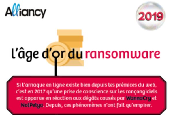 Infographie : L’âge d’or du ransomware