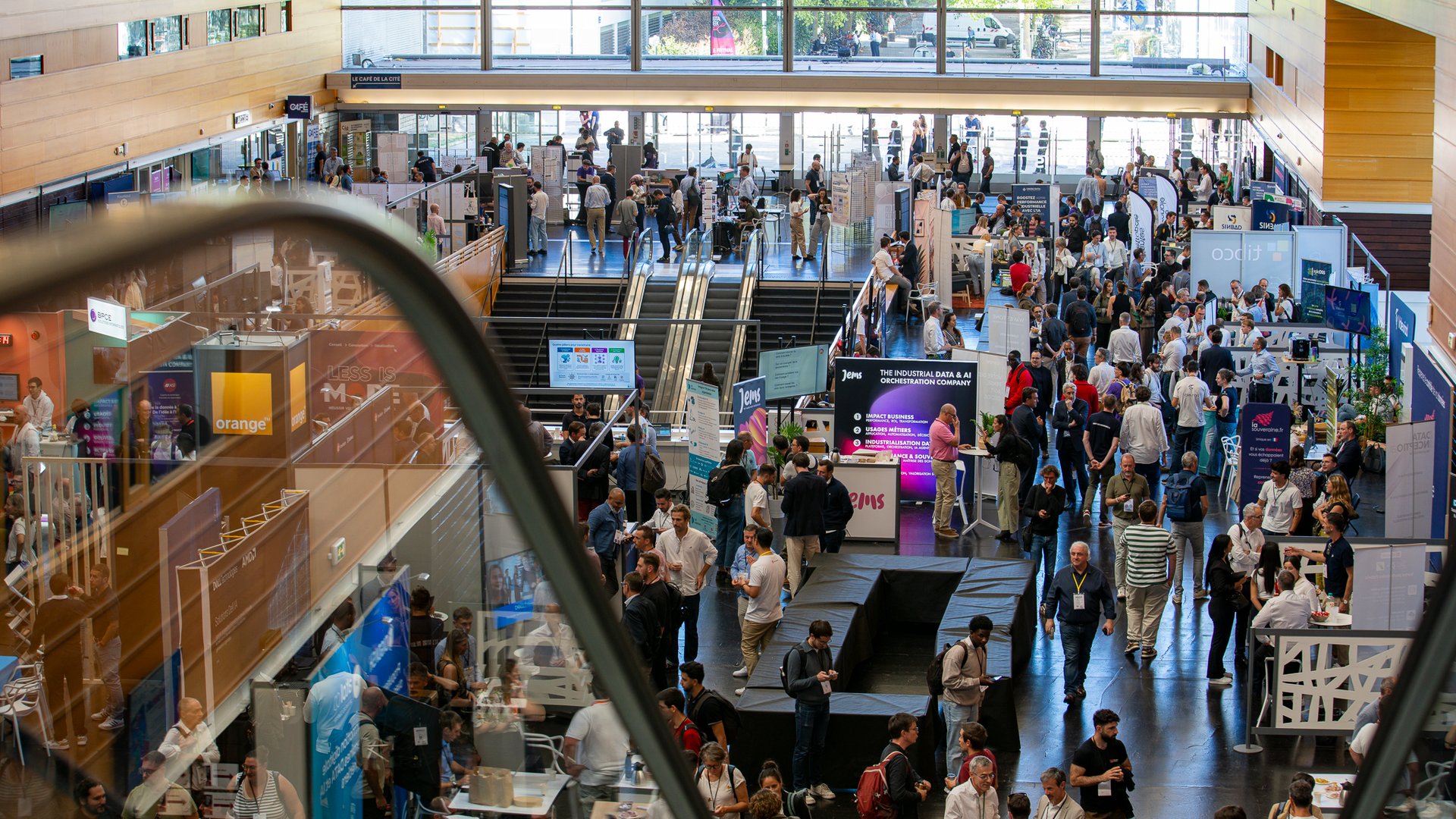 Les 50 exposants constituent le circuit visiteur