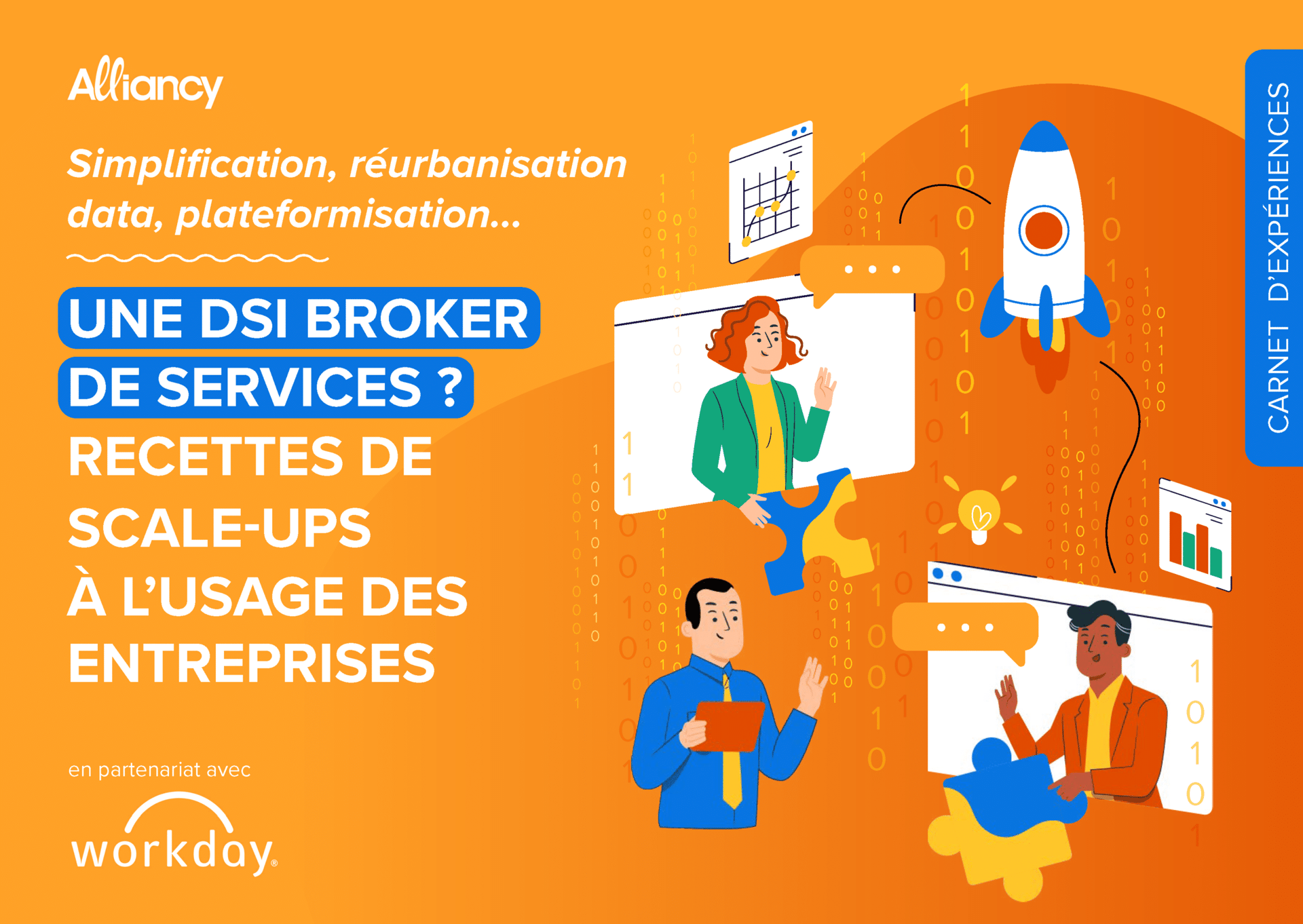 couverture - Une DSI « broker de services »? Recettes de scale-up à l’usage des entreprises