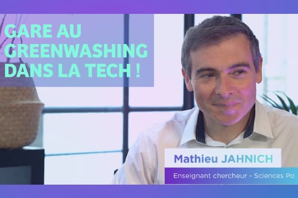 🎥 Gare au greenwashing dans la tech !