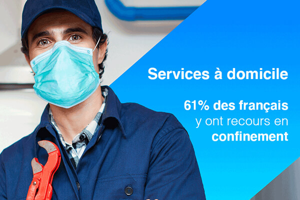 [Infographie] 61% des Français ont fait appel aux services à domicile pendant le confinement