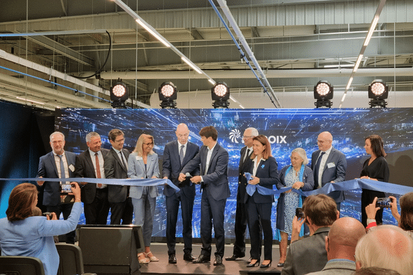 Inauguration usine symbiose
