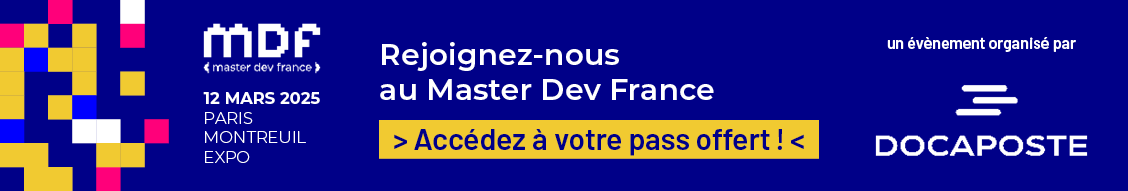 Bannière inscription MDF 2025