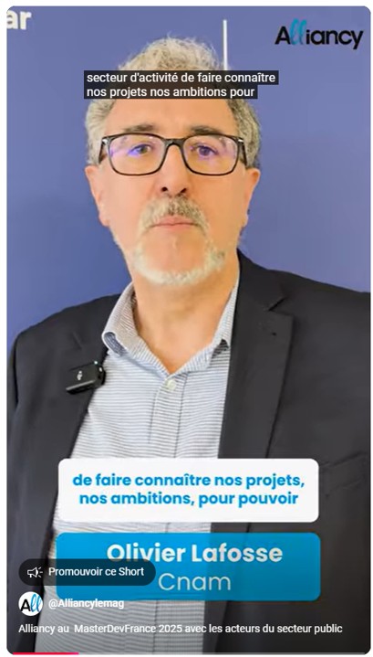 Olivier Lafosse CNAM interview video