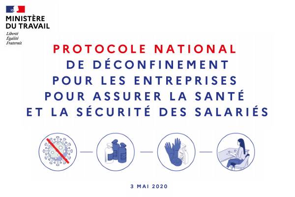 Le Gouvernement présente son protocole national de déconfinement pour les entreprises