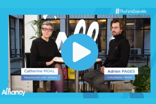 [🎥Plus Forts Ensemble] avec Adrien Pages, cofondateur de Morfo