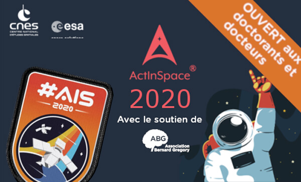 ActInSpace®, réouverture des inscriptions du hackathon/start-up weekend