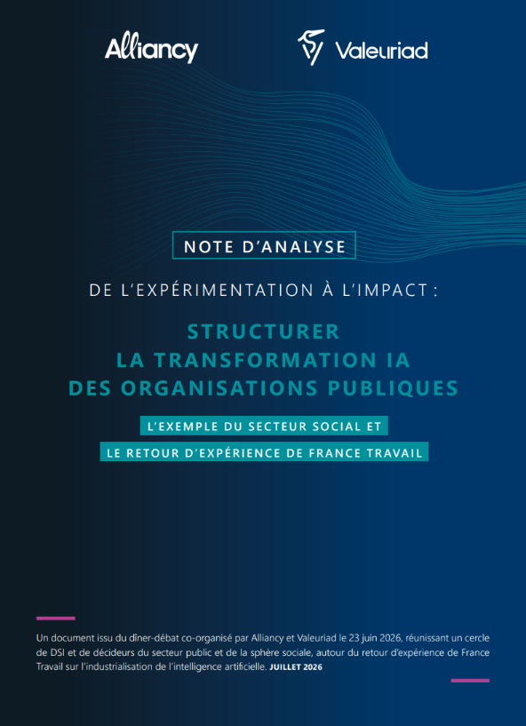 De l'expérimentation à l'impact — Structurer la transformation IA des organisations publiques