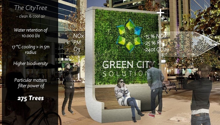 Le CityTree remporte les iiAwards 2016