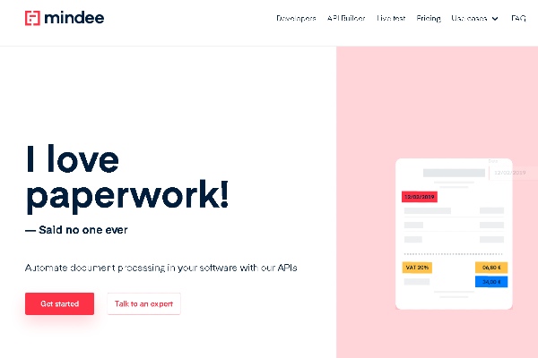 Mindee lève 14 millions de dollars pour poursuivre le développement de sa plateforme API-first