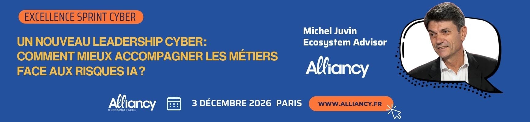 Un nouveau leadership cyber : comment mieux accompagner les métiers face aux risques IA ? 