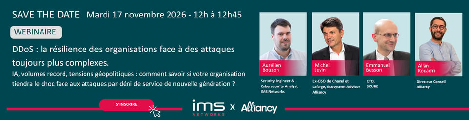 Webinaire - DDoS : Résilience des organisations face à des attaques toujours plus complexes.