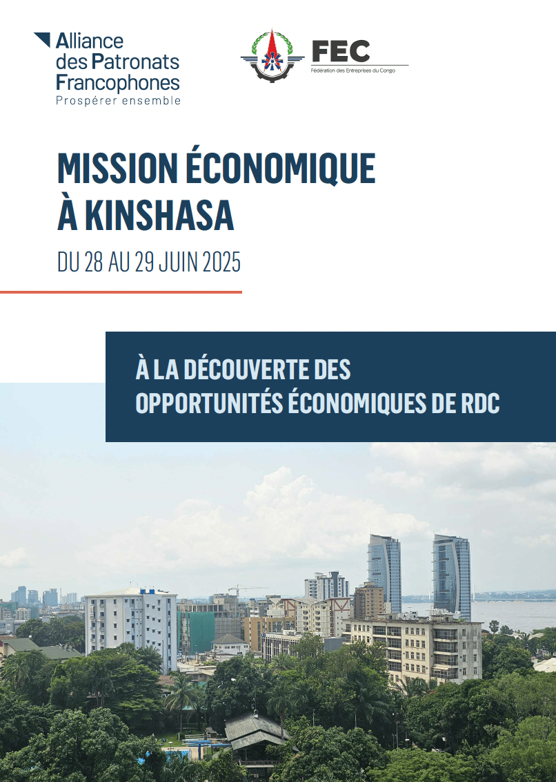 MISSION ÉCONOMIQUE À KINSHASA